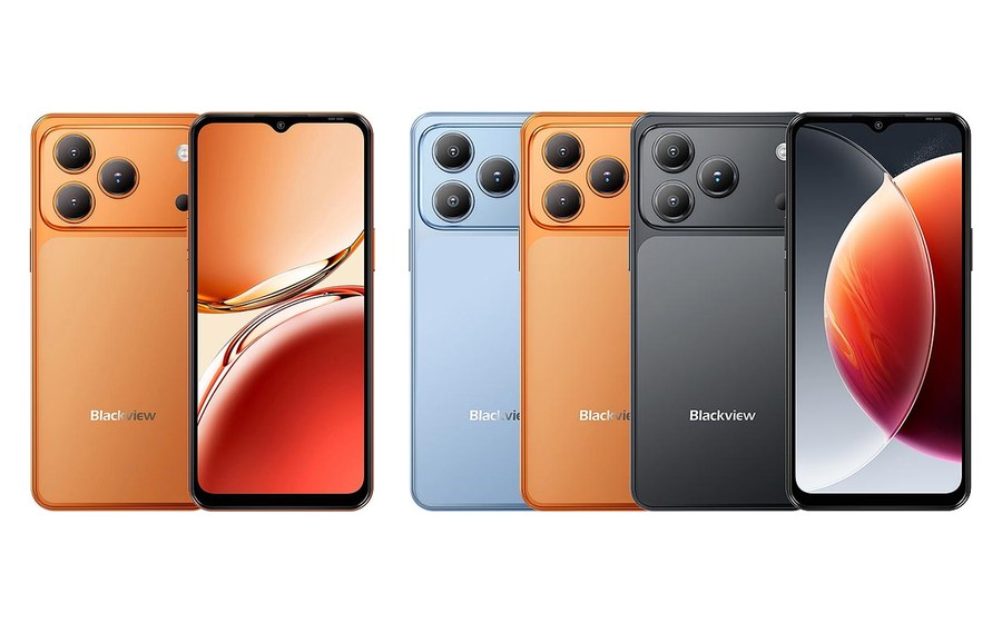 Blackview WAVE 7C, front and back