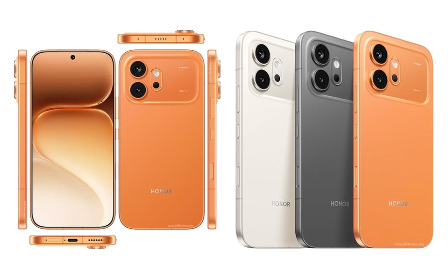Honor 600, front and back