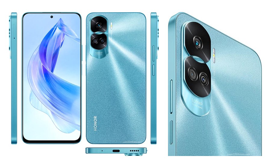 Honor 90 Lite, front and back
