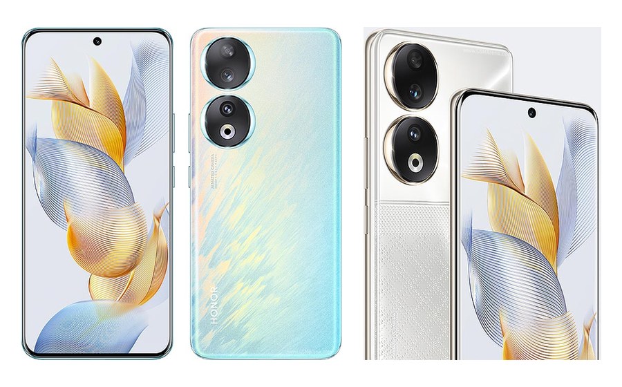 Honor 90, front and back