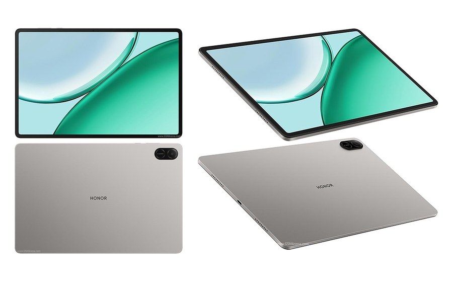 Honor Pad X8b, front and back