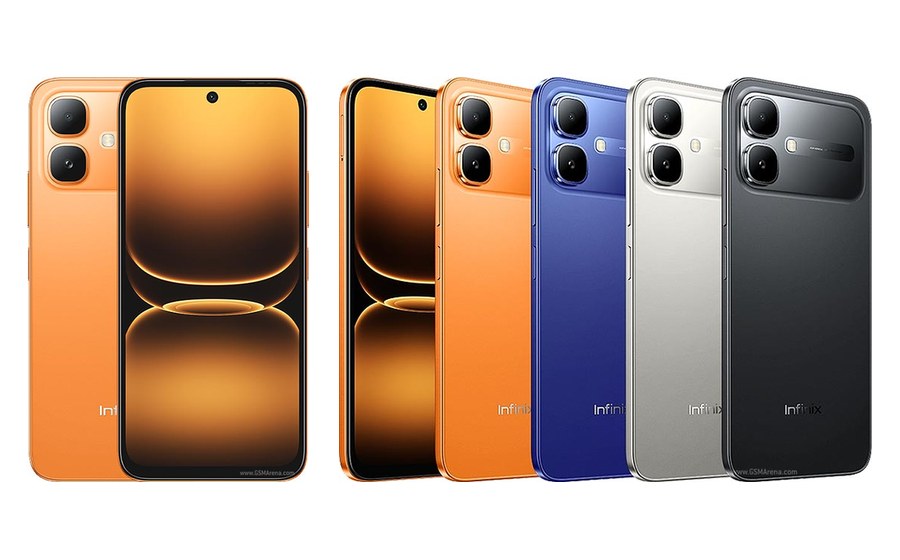 Infinix SMART 20, front and back
