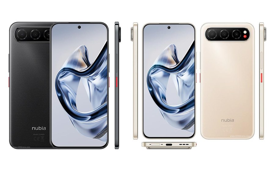 nubia AIR 5G, front and back