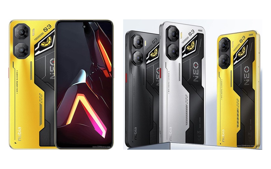 nubia NEO3 5G, front and back