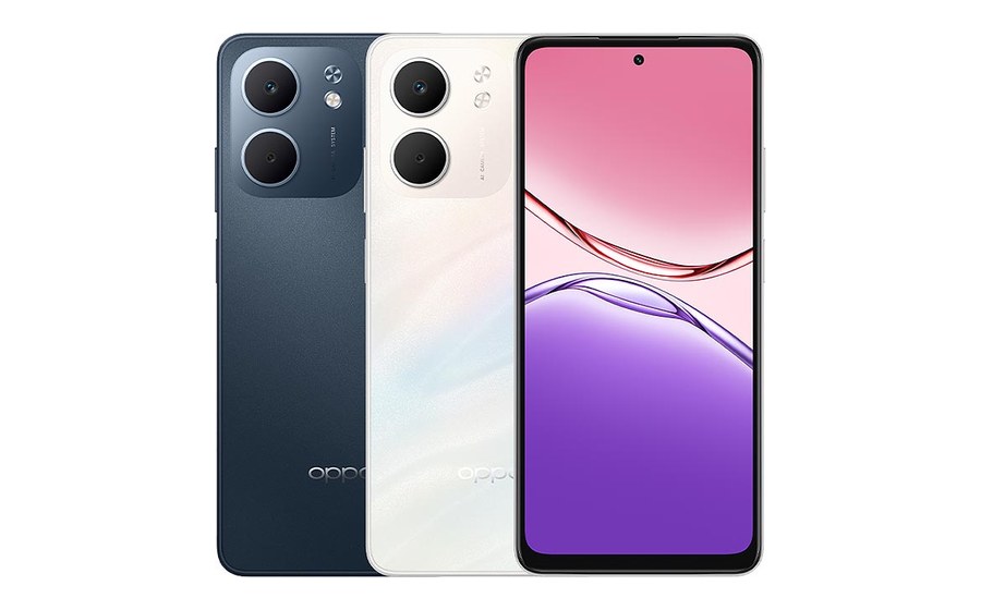 OPPO A5X, front and back