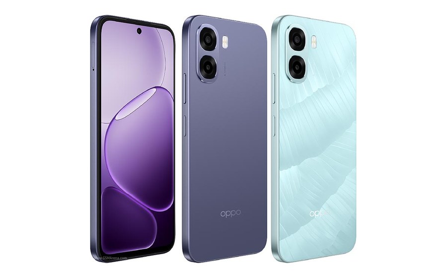 OPPO A6X, front and back