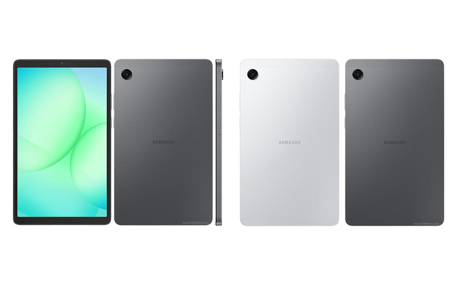 Samsung TAB A11, front and back