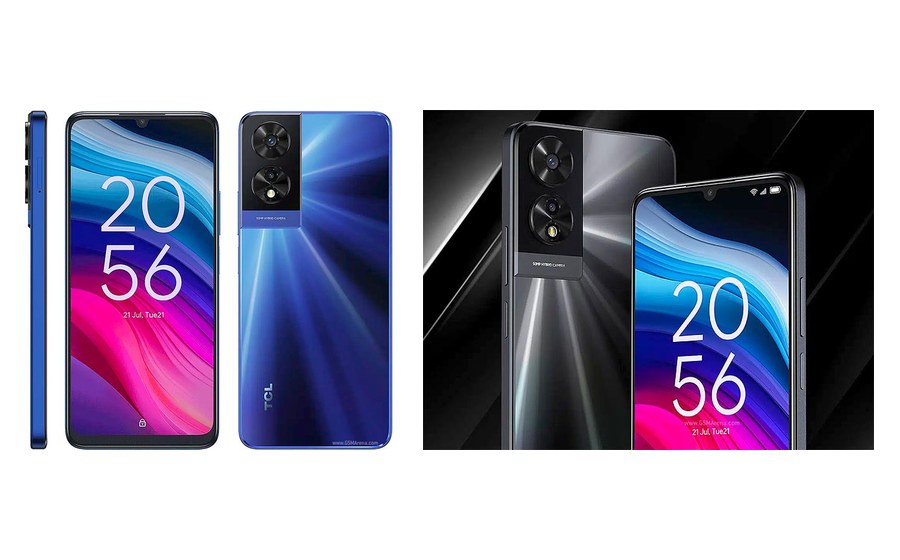 TCL 505, front and back