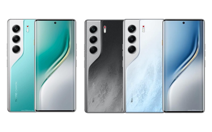 Tecno CAMON 40 PRO, front and back
