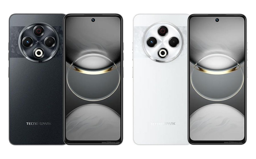 Tecno SPARC 30, front and back