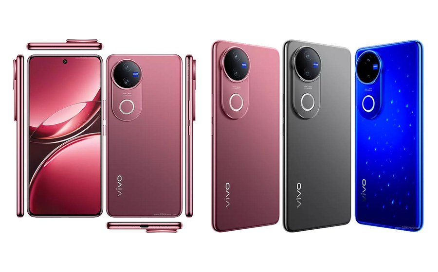 vivo V50 5G, front and back