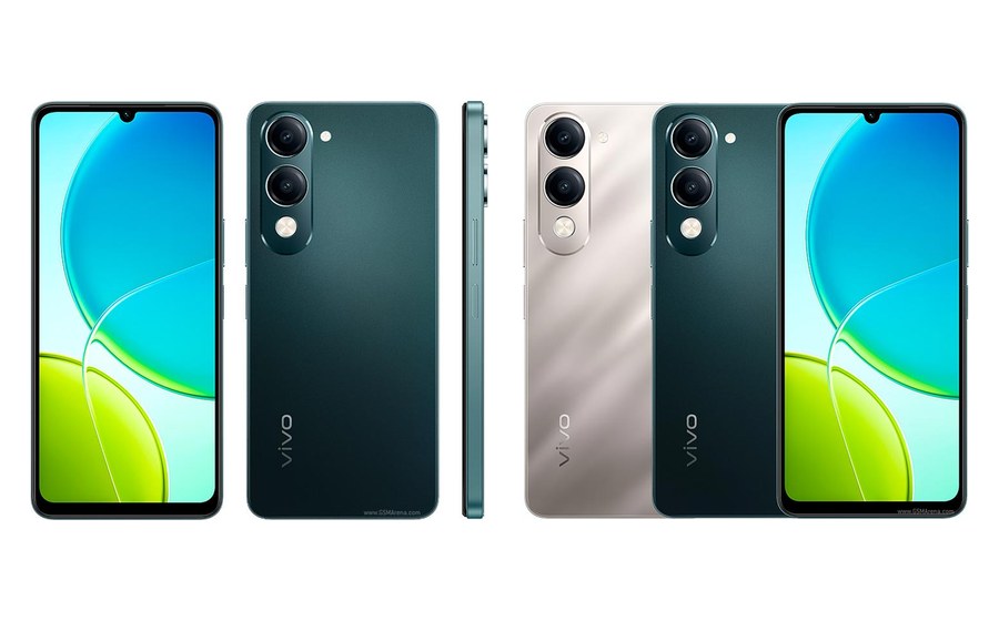 vivo Y 04, front and back