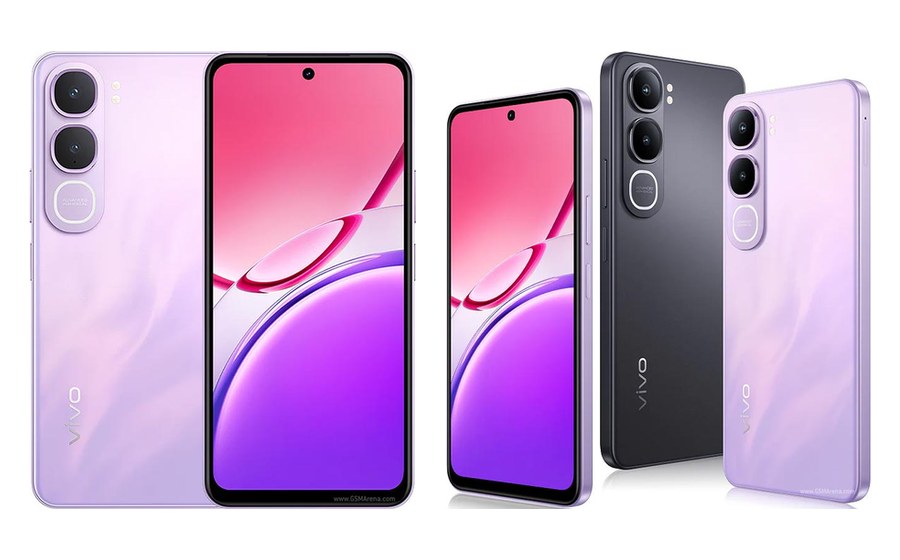 vivo Y21D, front and back