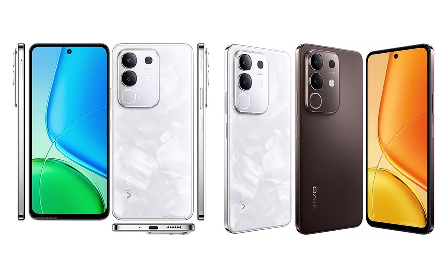 vivo Y29t, front and back